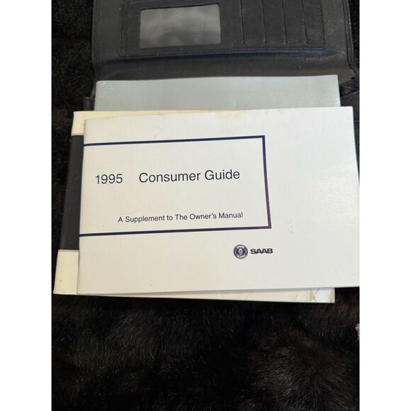 1995 Saab 9000 Owners Manual + More with Case OEM Free Shipping - Picture 3 of 7